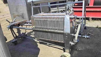 Filter, P&F, 15" x 15", Stainless Steel, Schenk, 32 SF #S745167