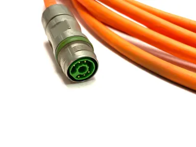 USED BOSCH REXROTH SERVO ENCODER POWER CABLE 5M LENGTH