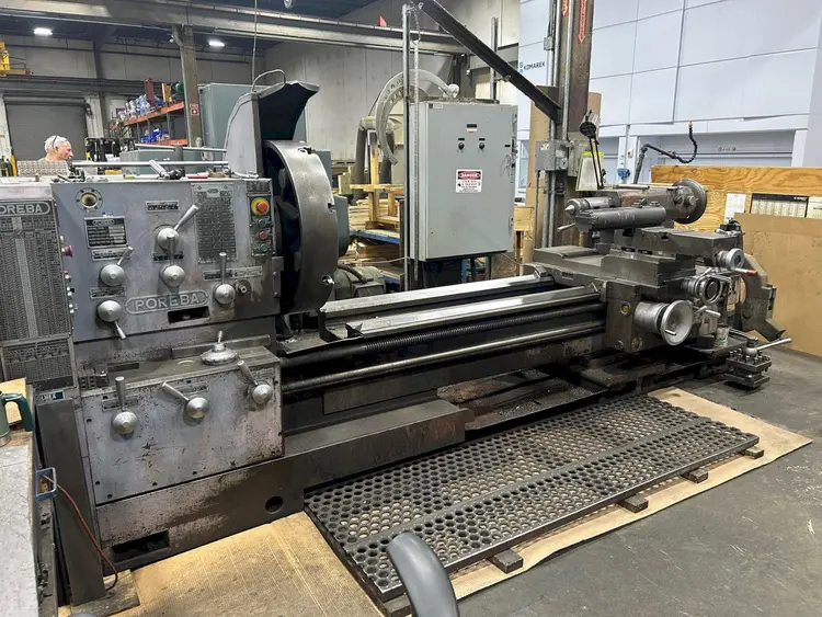 Used POREBA TPK90A1/2M Engine Lathes Illinois US | BLUMBERG MACHINERY COMPANY #396522