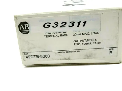 NEW ALLEN BRADLEY 42DTB-5000 PHOTOSWITCH SER B 42DTB5000