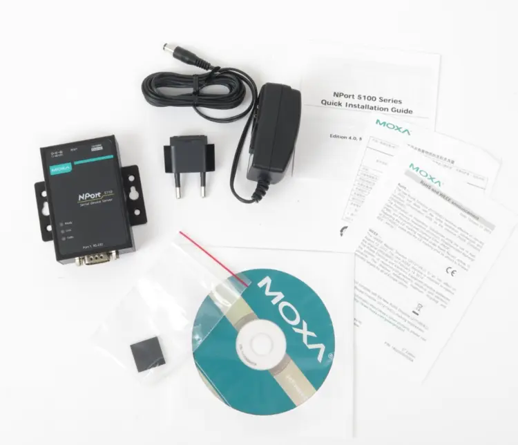 New | in-Stock MOXA NPort 5110 Relays & Switches California US | ANACAPA EQUIPMENT BROKERS, INC #1557959