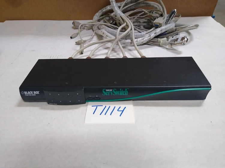 Used Black Box SW722A-R5 KVM SWITCH Misc Industrial Equipment Arizona US | ASSET CONVERSION SPECIALISTS, INC. #308340