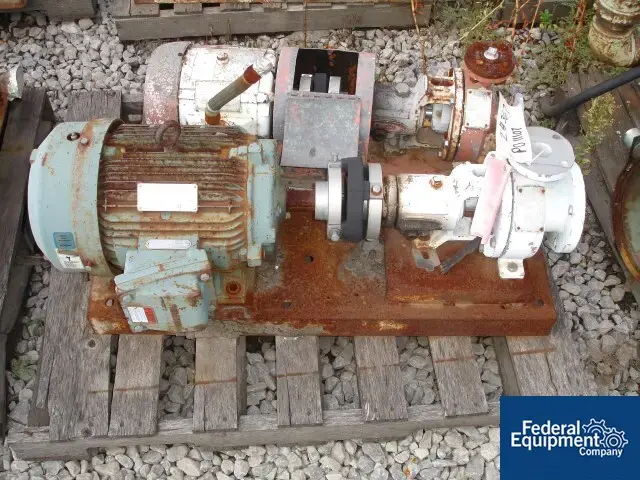 Used Durco 3" X 1.5" X 6" DURCO CENTRIFUGAL PUMP D4 ALLOY 15 HP Pumps Ohio US | Federal Equipment Company 2 #125253