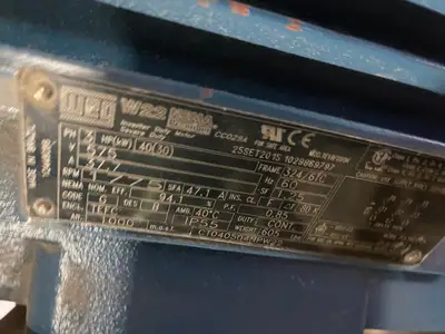 Weg Electric Motor 40HP & Armstrong Pump