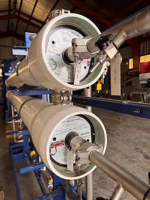 USED 2019 EVOQUA WATER TECHNOLOGIES RO/DI SYSTEM WITH SOFTENING CAPABILITY