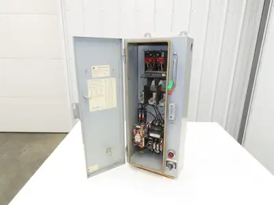 General Electric NP-161815-X Combination Motor Starter Fused 30 Amp 600VAC 10HP