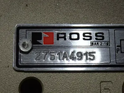 USED ROSS CONTROLS 2751A4915