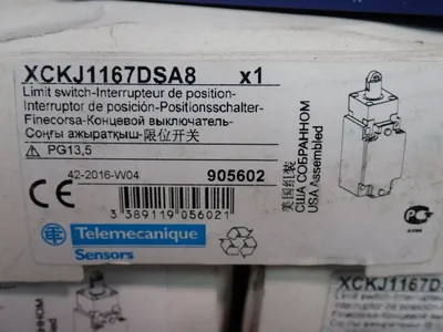 Used TELEMECANIQUE XCKJ1167DSA8 Relays & Switches Ohio US | HGR 24 #915932