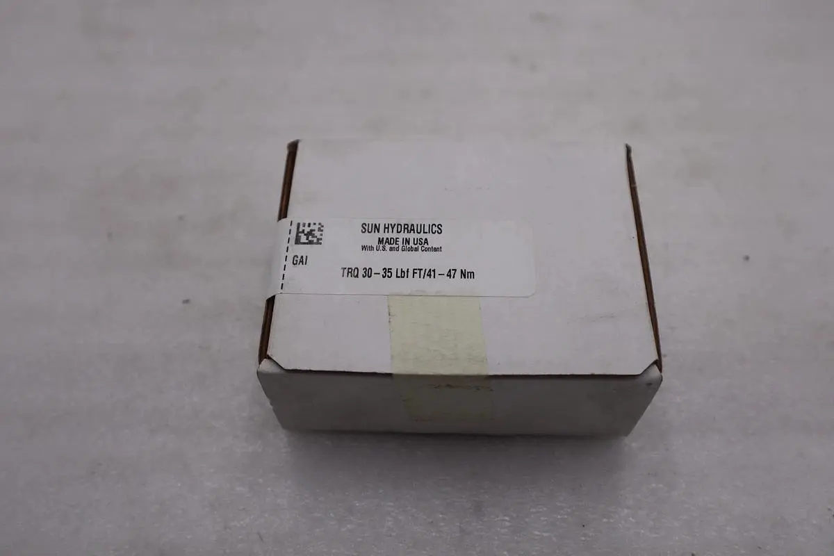 Sun Hydraulics Trq 30-35 Lbf Ft/41-47 Nm - NEW IN BOX - STOCK GF326A