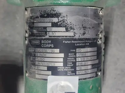 USED FISHER TYPE ED