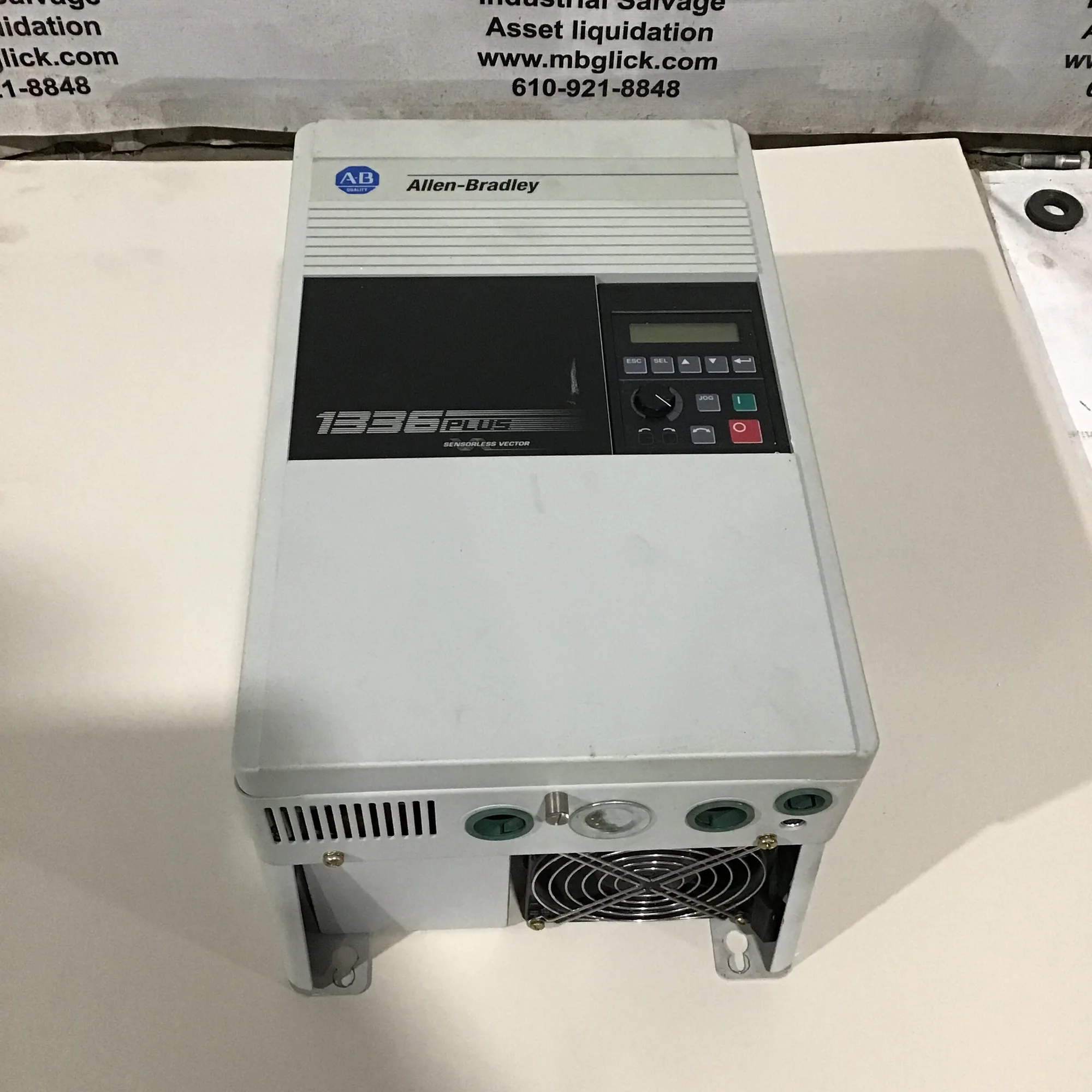 Allen Bradley 1336S-B015-AA-EN4-HA1-L6 1336 Sensorless Vector VFD Variable Speed Drive