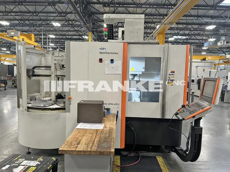 Used 2012 MIKRON MILL HPM450U Vertical Machining Centers (5-Axis or More) US | FRANKE CNC, LLC #1545457