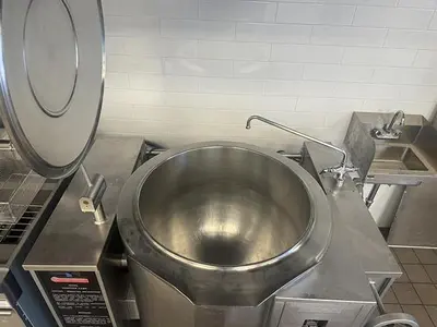 Market Forge FT40GL 40 Gallon Gas Fired SS Cooking Kettle