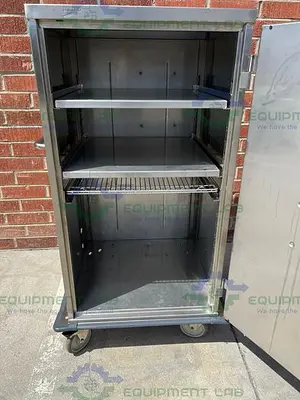 USED METRO STAINLESS STEEL HOLDING CABINET 26" X 30" X 57"