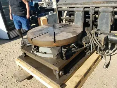 42" M & M Precision System, rotary table