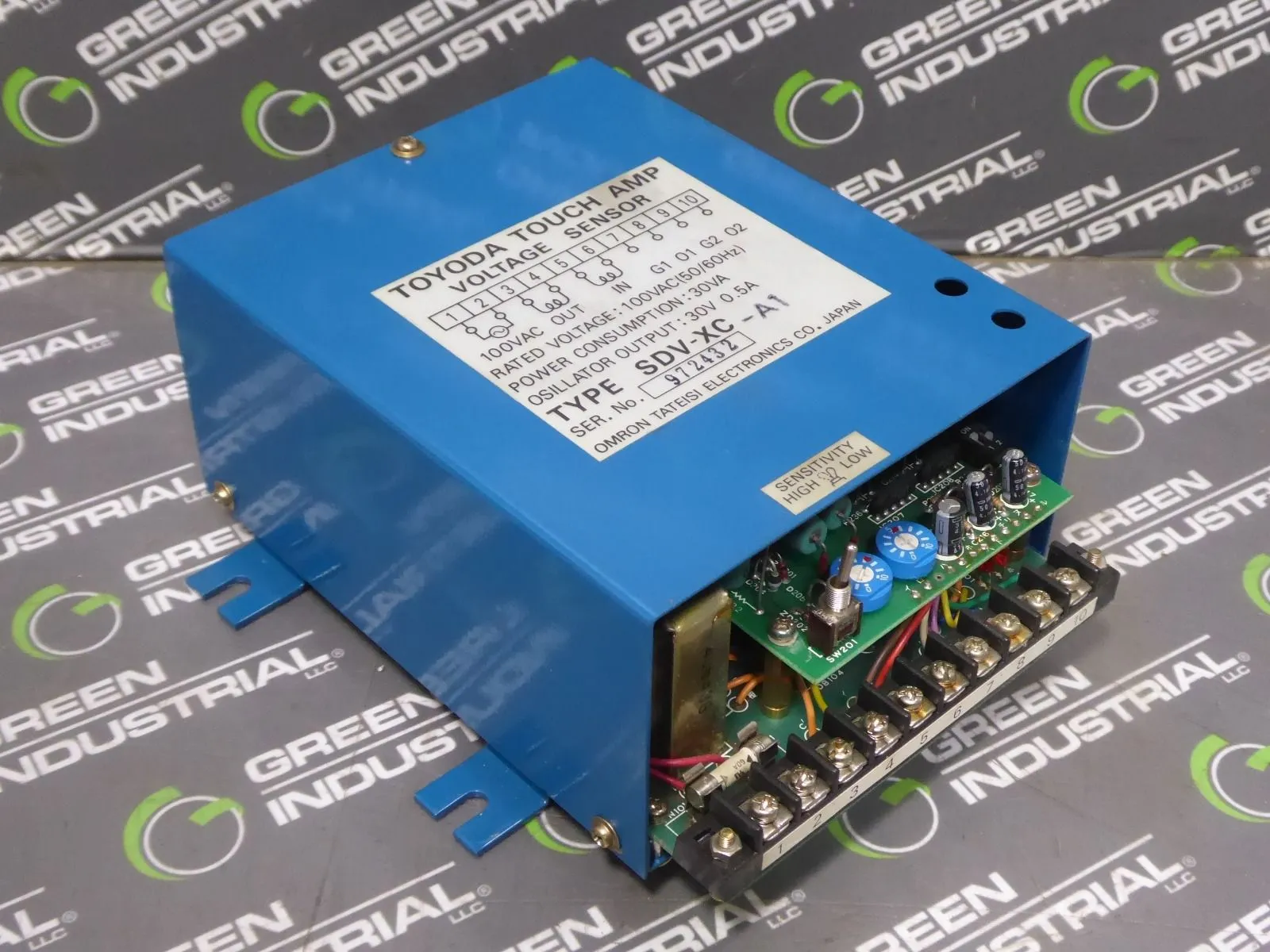 Toyoda / Omron SDV-XC-A1 Touch Amp Voltage Sensor Used