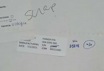 USED Perkin Elmer N6480320