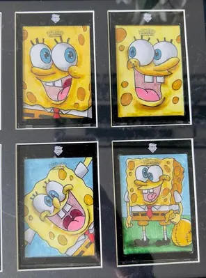 2025 Topps Chrome SpongeBob SquarePants  1/1 Sketch Card Ultimate Collection
