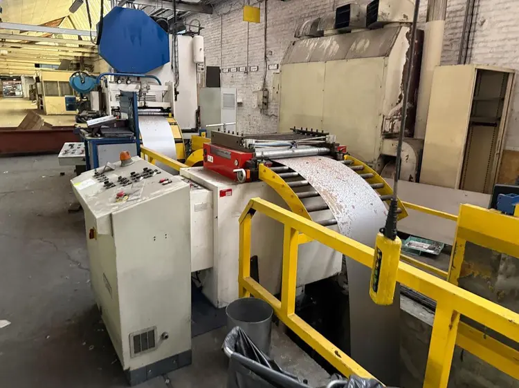 Used PRESSIX DECOILING / STRAIGHTENING / EXCENTRIC PRESS 800 X Coil Cradles & Straighteners BE | Apt International N.V #362563