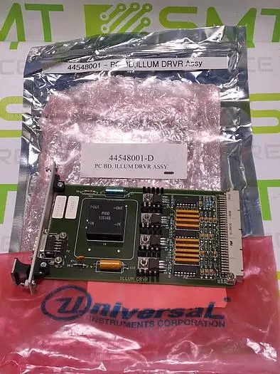 UNIVERSAL INSTRUMENTS 44548001 ILLUM DRIVER ASSEMBLY PC BOARD