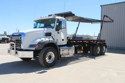 New | in-Stock 2025 MACK GRANITE 64BR Rolloff Trucks Texas US | Roll Off Truck World #1491930