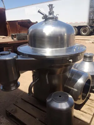 (3) Westfalia SAMM 12006 milk separators, 316SS.