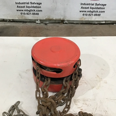 Dayton 38EV08A Low Headroom Manual Chain Hoist
