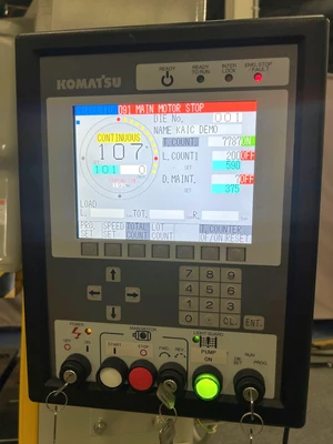 NEW 2026 KOMATSU PRESSES KOMATSU E2W110HVS PRESS