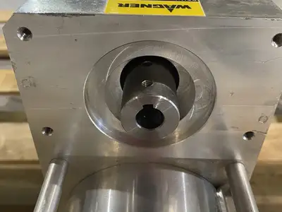 Used Wagner Reinhardt-Technik Vecdos Piston Metering System Head Unit, 150 Dosing Size, 300bar Pump Parts Michigan US | Maverick Industrial Sales #1424647