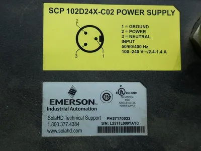 Used SOLA SCP102D24XC02 Power Supplies | HGR 24 #738818