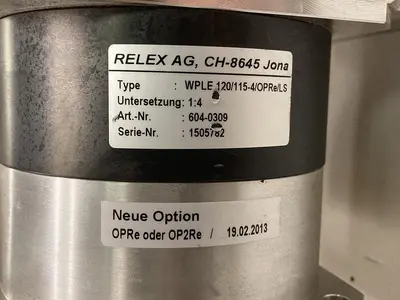 New | in-Stock RELEX AG CH-8645 Speed Reducers | Surplus Asset Holdings #1204385
