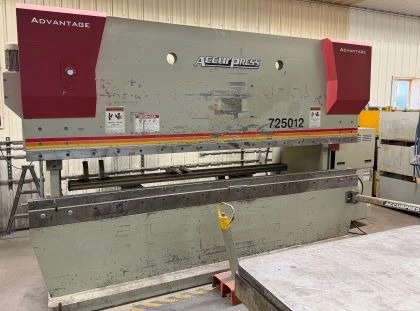 Used 2008 ACCURPRESS 725012 Press Brakes Minnesota US | SOMINN MACHINERY SALES #967324