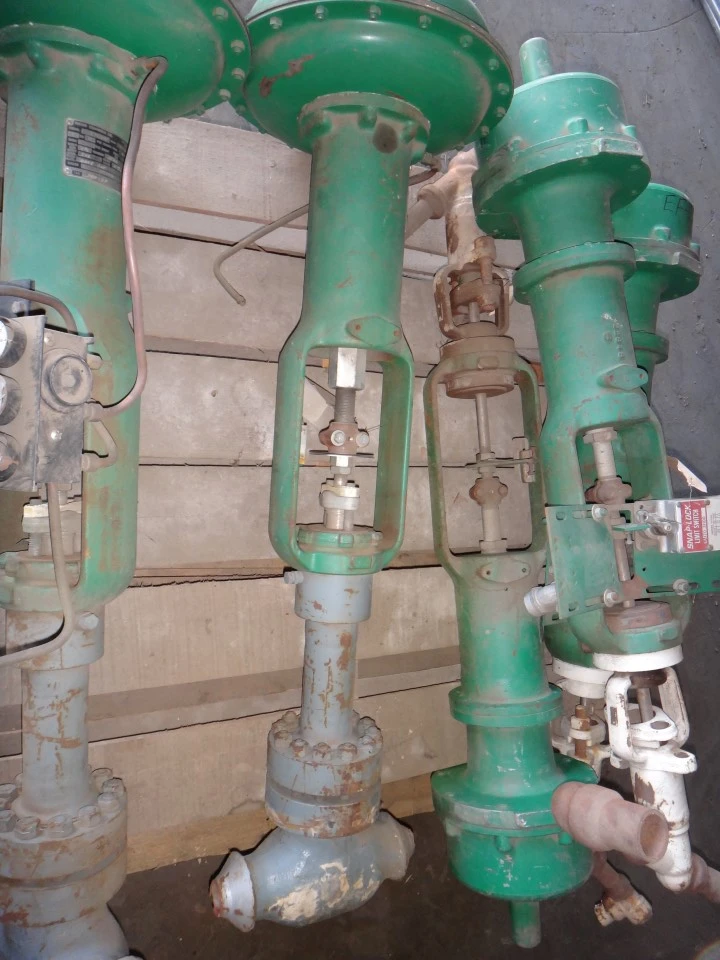 Fisher 2" 1500 Class Steel Butt Weld Control Valve