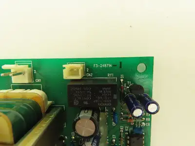 F3-248714-1 Circuit Board TOK51114 100VAC Transformer Omron G6B-1114P-FD-US