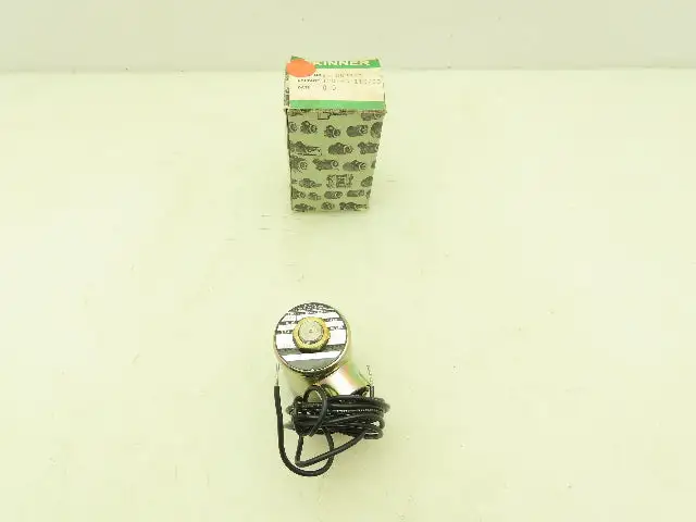Honeywell Skinner V5D62280 Solenoid Valve 2-Way NC 1000 PSI 120V Coil 1/8" NPT