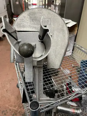 Used Nemco Used Nemco 55200AN Stainless Steel Manual Food Slicer Slicers / Dicers / Cutters Illinois US | Falcon Restaurant Supply #1376004