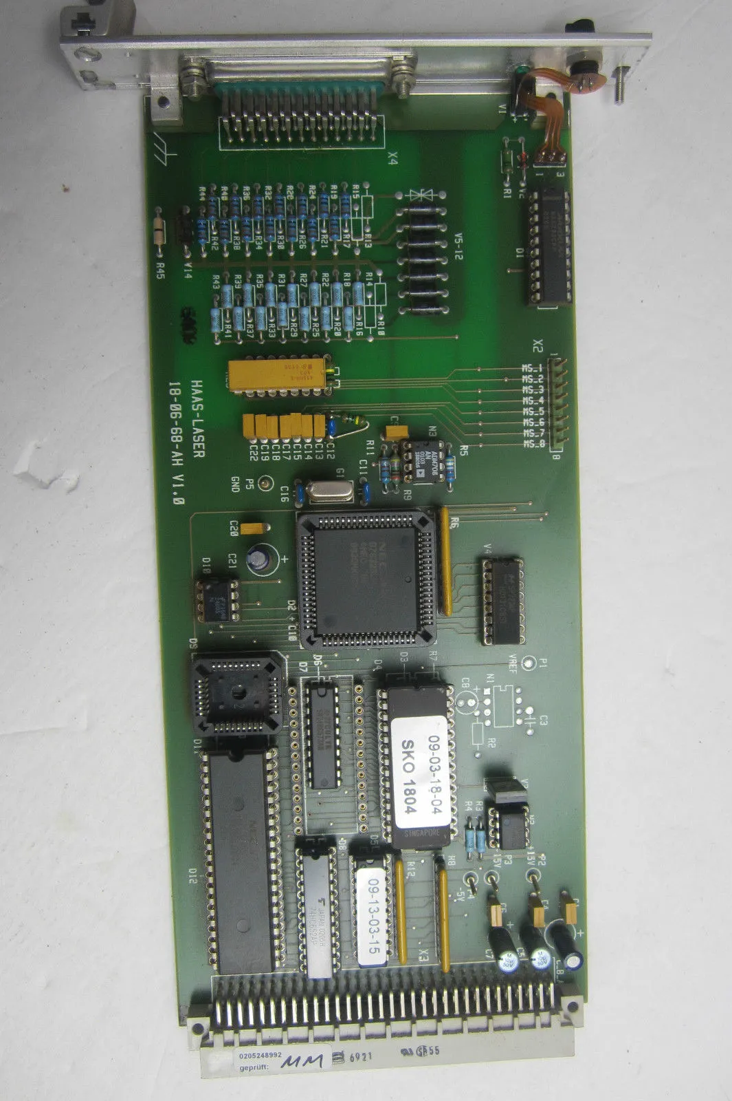 HAAS-LASER 18-06-68-AH PC BOARD 180668AH
