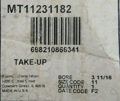 NEW REXNORD MT11231182 TAKE UP BEARING
