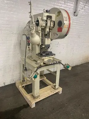 5914-230 Perkins Model 10-C 10 Ton OBI Punch Press, Air Trip Mechanical Clutch