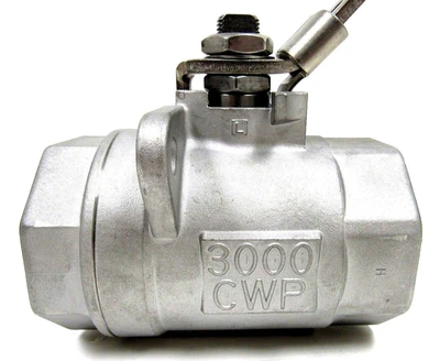 NEW JAMESBURY 5H36HBRT BALL VALVE 2" L13 CF8M 3000-CWP