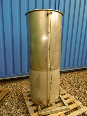 360 L S/S Open Top Tank