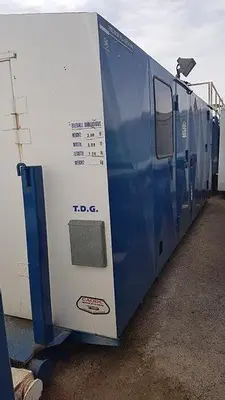 USED SJ PETRO SJ-300 TRIPLEX MUD PUMP