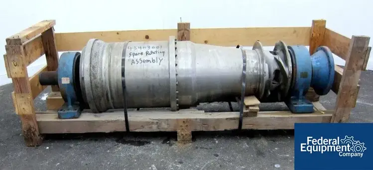 Used Dorr-Oliver Dorr-Oliver 16L Decanter Centrifuge Merco Rotating Assembly, 316L S/S Decanter Centrifuges Ohio US | Federal Equipment Company #125459