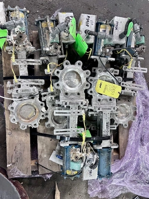 4" Dezurik KGC Knife Gate Valve with Pneumatic Actuator