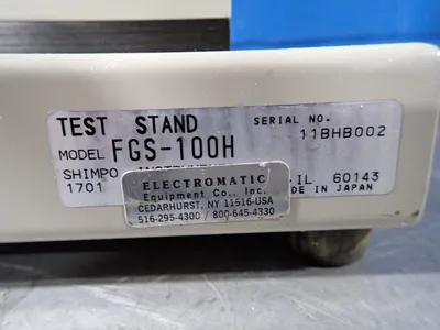 Used SHIMPO FGS100H Tooling & Accessories (Other) Ohio US | HGR 24 #1147814