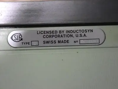 USED INDUCTOSYN CORPORATION TYPE 2