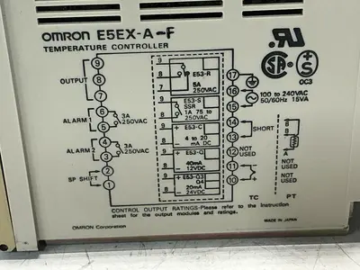 USED OMRON E5EX-A-F