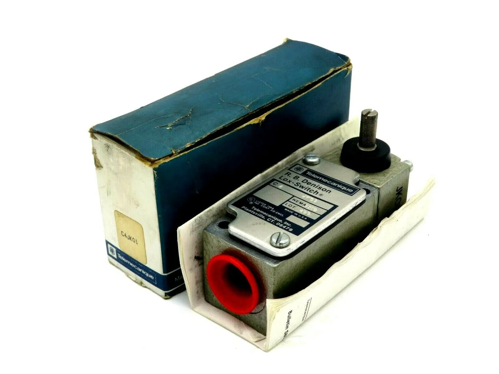 NEW TELEMECANIQUE C4JK01 ROTARY LIMIT SWITCH