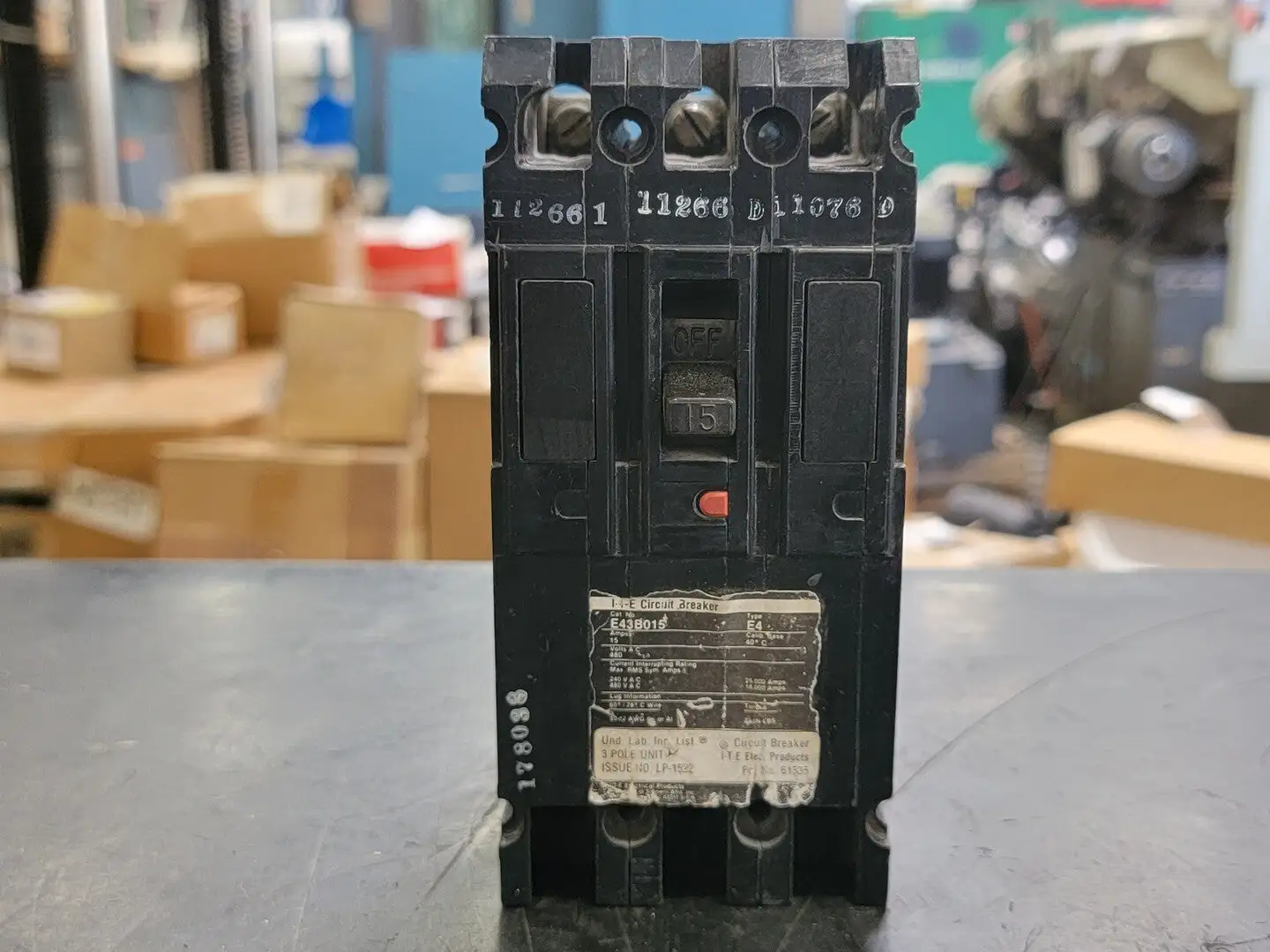 USED ITE E43B015