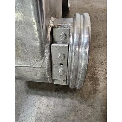 Used 48" Stainless Steel Round Vibratory Screener 8" Table Frame [PART]